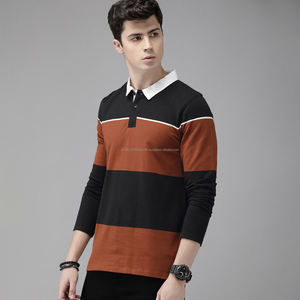 Polo de haute qualité avec logo brodé personnalisé Fit2Fight, polo décontracté promotionnel uni, polo à manches courtes pour hommes - Product Image 1