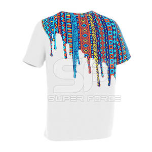 Venta al por mayor personalizado hombres sublimación Camiseta de manga corta Casual ropa deportiva camiseta hombres sublimación camiseta tela de secado rápido - Product Image 5