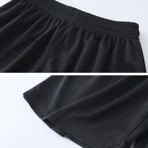 ชุดฟุตบอลโพลีเอสเตอร์ระบายอากาศสำหรับผู้ชายและผู้หญิงชุดเสื้อกางเกงขาสั้นธรรมดาสำหรับกลางแจ้งขนาดผู้ใหญ่สำหรับเล่นกีฬาฤดูหนาว - Product Image 4