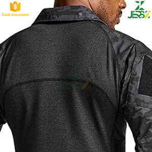 Sweat-shirts tactiques d'hiver, fermeture éclair 1/4, imprimé camouflage, coupe classique, personnalisable, respirant, doublé, vêtements d'extérieur de haute qualité, prix d'usine - Product Image 5