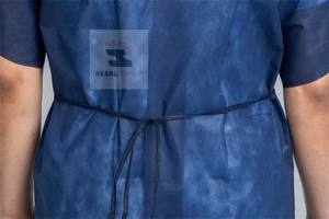 Uniforme de enfermera médico unisex Batas de hospital no tejidas para hombres y mujeres - Product Image 4