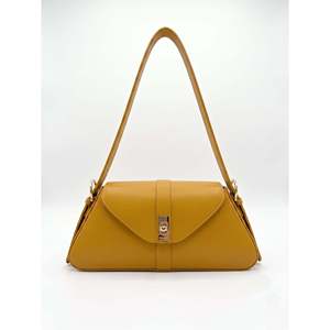 Structured Genuine Suede Leather Tote <b>Bag</b>-Made in Italy-Soft Vintage <b>Beach</b> Style - Product Image 2