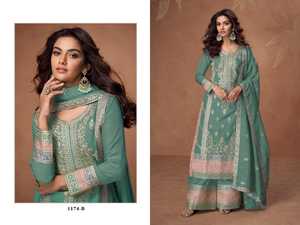 ชุดสูททำงานสำหรับงานปาร์ตี้ชุดสูท PV Vichitra พร้อมการปักรหัสผู้ผลิตและผู้จำหน่ายจาก Surat - Product Image 2