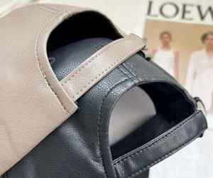 Casquettes de baseball plates en cuir véritable noir et marron pour hommes, de 54 à 62 cm, taille personnalisée, casquette de golf Snapback - Product Image 3