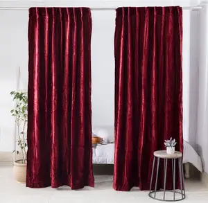 Velvet Custom Window Curtain Panels Blackout Dining Room Curtains Velvet Bedroom Boho Curtain