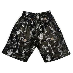 กางเกงกีฬาขาสั้นผู้ชายเอวยางยืดโพลีเอสเตอร์พรีเมี่ยม - Product Image 1