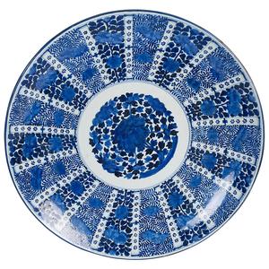 Placa de cargador de acero inoxidable para catering de hotel, placa de cargador de servicio usada con diseño hecho a mano, servidor de postres de desayuno - Product Image 1