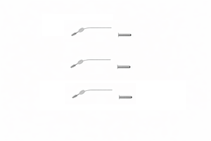 Tube d'aspiration chirurgical à commande par le doigt avec stylet 100 mm, différentes tailles - Product Image 3