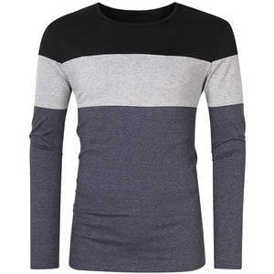 Breathable Men's <b>T</b>-<b>Shirts</b> Organic Cotton Summer Trendy Style <b>Long</b> <b>Sleeve</b> Casual Formal Outdoor Tops Streetwear Apparel Tee - Product Image 1