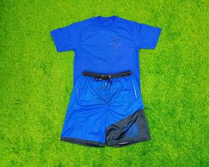 Conjunto corto de ropa de calle personalizada OEM, chándal de algodón con estampado gráfico, conjunto de camisa y pantalones cortos de verano para hombre, algodón transpirable - Product Image 5