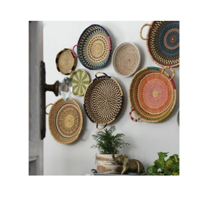 วัสดุธรรมชาติ 100% ผักตบชวากระเป๋าถือหญ้าทะเลกระเป๋าผู้หญิง Tote กระเป๋าชายหาดเป็นมิตรกับสิ่งแวดล้อมและกระเป๋าที่ทนทาน - Product Image 1