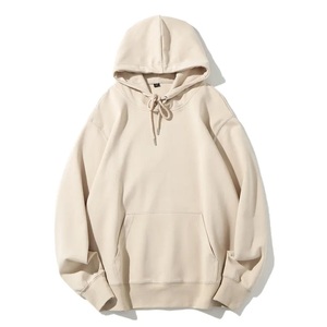 Sudadera con Capucha Extra Grande de 370GSM/430GSM, Estilo Hip Hop, Personalizada, de Alta Calidad, Corte Regular, Gruesa, Color Sólido, Moda de Invierno, 100% - Product Image 3