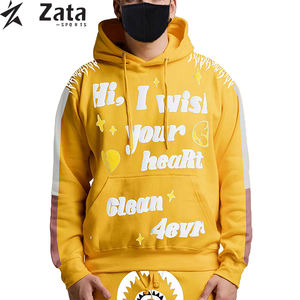 ชุดวอร์มผ้าขนแกะระบายอากาศได้ดีสำหรับฤดูหนาวชุดวอร์มสตรีทมีฮู้ดและกางเกงวอร์มพิมพ์ลายแบบกำหนดเองได้ - Product Image 6