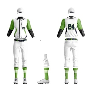Diseño único La demanda del cliente Precio bajo Venta superior Su propio logotipo Dos tonos Mejor fabricante Nuevo uniforme de béisbol - Product Image 6