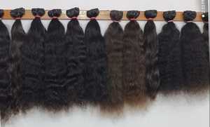 ผมชาวอินเดียแบบไม่ผ่านกระบวนการผมคนทำผมคนแบบไม่ผ่านกระบวนการ - Product Image 2