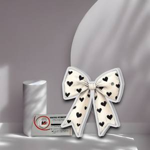 Azulejos Magnéticos Acrílicos Personalizables para Extensión de Pestañas, Diseño de Corazón Negro y Amor Blanco, Mariposa y Flor, Ecológicos, Marca Privada - Product Image 4