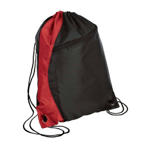 Sac à dos à cordon de serrage de haute qualité en gros, sacs de sport, de gym et d'école avec poches - Product Image 5