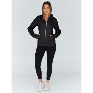 Vêtements de rue de haute qualité sweat à capuche pour femme personnalisé en gros sweat à capuche pour femme de couleur unie à bas quantité minimale de commande prix bon marché - Product Image 6