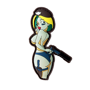 Écussons en PVC personnalisés pour vêtements, logo et badges en caoutchouc de haute qualité, tissu sergé, écussons en PVC souple - Product Image 1