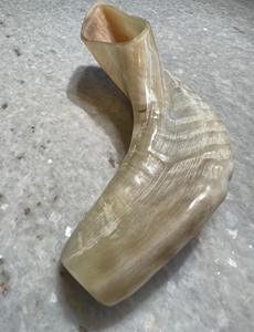 Cuerno de Shofar de Carnero Natural Pulido - Decoración Religiosa Ecológica para el Hogar de Alta Calidad - Product Image 2