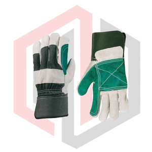 ถุงมือทำงานอเนกประสงค์ หนังเต็มฝ่ามือ ทนต่อการฉีกขาด ระบายอากาศได้ดี ปราศจากซิลิโคน ปราศจากแป้ง ป้องกันความร้อน ป้องกันการบาด - Product Image 4