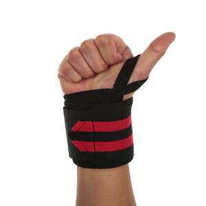 Wholesale OEM Quality Cotton <b>Badminton</b> Wrist Support Wraps Fitness Lifting Straps - Product Image 4