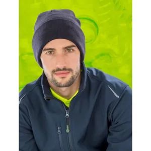 Chapeau de ski en laine recyclée durable, chapeaux et casquettes promotionnels écologiques - Product Image 1
