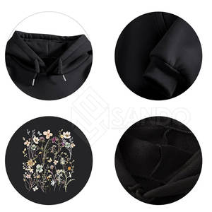 เสื้อกันหนาวมีฮู้ดลำลองแบบสวมหัวมีฮู้ดลำลองดีไซน์ใหม่ทนทานสำหรับฤดูหนาว - Product Image 6