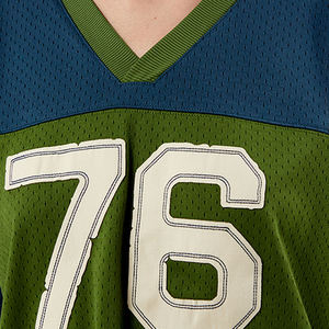 Camiseta Deportiva de Malla Transpirable de Spandex/Poliéster con Logotipo Personalizado del Fabricante, Cuello en V, Media Manga, Corte Regular, Unisex, Cómoda - Product Image 6