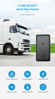 Mini Rastreador GPS Magnético 4G, Rastreador de Activos con Batería de Larga Duración, Dispositivo de Rastreo para Vehículos y Monitoreo de Activos Logísticos LT15D
