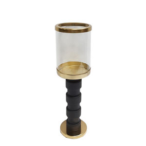 Dessus de table en bois et fer taille personnalisée décoration ouragans en fil de fer faits à la main avec design moderne lavage en fer noir pour Noël - Product Image 6