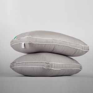 Almohadas para el Cuello Hipoalergénicas 2023 con Relleno de Fibra de Carbón de Bambú 100% Infrarrojo Lejano y Funda de Algodón Sólido - Product Image 2