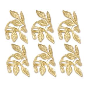 Inexpensive Hot Design Metal Gold Plated Bird Napkin Ring Handmade Napkin Ring for Table Decoration Round Napkin Ring - Product Image 2