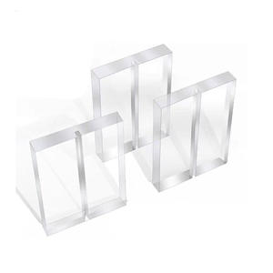 Porte-cartes de table personnalisé en acrylique <span class=keywords><strong>transparent</strong></span>, léger et portable, pour mariage, restaurant, bureau, événement, présentoir de cartes de nom - Product Image 6