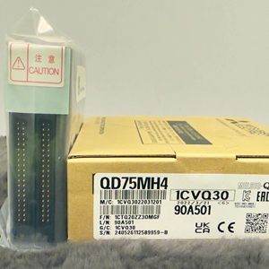Contrôleur PLC RETRO QD75MH4, communication Ethernet/CC-Link, tension de fonctionnement 110-240V, pour contrôle industriel, programmation PLC - Product Image 1