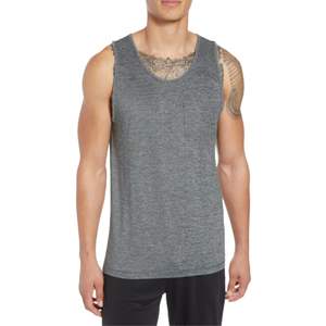 Débardeurs décontractés pour hommes personnalisés, qualité supérieure, coupe ample, respirants, séchage rapide, 100 % polyester, faible MOQ, fabriqués au Pakistan, nouveauté - Product Image 2