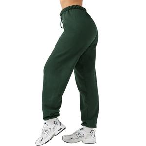 Pantalones Deportivos de Gimnasio para Mujer, Color Verde Teñido, Cintura Elástica, Transpirables, Resistentes al Viento, con Cordón Ajustable - Product Image 5