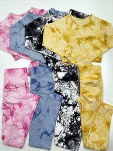 Ensembles de yoga décontractés pour femmes avec logo personnalisé imprimé, respirants, vêtements de sport compressés, soutiens-gorge de sport - Product Image 3