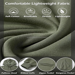 Sweat-shirts pour hommes de haute qualité, basiques, en coton mélangé, faible MOQ, sweat-shirts tendance - Product Image 6