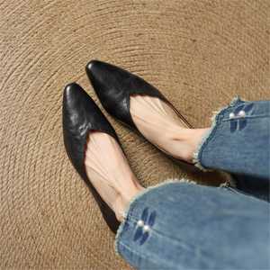 Mocasines de Mujer de Charol Brillante con Punta Redonda, Calzado Casual Transpirable para Dama, Zapatos Planos Puntiagudos - Product Image 4