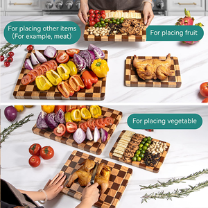 Tablas <span class=keywords><strong>de</strong></span> <span class=keywords><strong>Cortar</strong></span> <span class=keywords><strong>de</strong></span> Madera <span class=keywords><strong>de</strong></span> Acacia al por Mayor, Tablas <span class=keywords><strong>de</strong></span> <span class=keywords><strong>Cortar</strong></span> Grandes <span class=keywords><strong>de</strong></span> Madera Maciza para Carne, Queso, Frutas y Verduras - Product Image 6