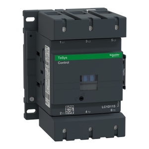 Contattore SCHNEIDER ELECTRIC LC1D115D7 TeSys D 3P(3 NO) AC-3 <= 440 V 115 A 42 V AC 50/60 Hz con Bobina - Product Image 1