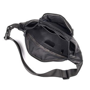 VENTE FLASH 2022 100% Cuir de vache véritable Sac banane en cuir Sac de voyage personnalisé en usine OEM - Product Image 3