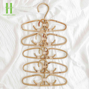 Percha Moderna para Ropa de Bebé, Hecha a Mano, Ecológica, Duradera, de Ratán, para Decoración de Dormitorio Infantil, Procedente de Vietnam - Product Image 1