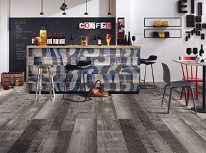 Wooden Planks 20X100cm Ceramic <b>Wood</b> Tiles 200X1000mm Floor Tiles Brown <b>Colour</b> Tiles Floor Wall Ceramic Multicolour Available - Product Image 4