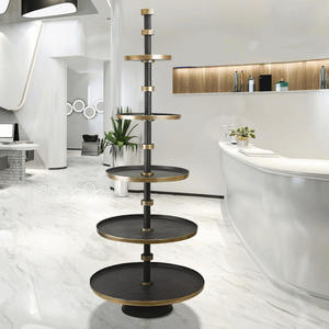 Branche de chêne Serveur à deux niveaux Support à dessert inspiré de la nature avec détails en chêne rustique pour mariages, événements et décoration intérieure - Product Image 5