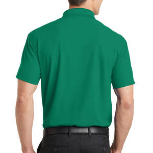 Polo de manga corta que absorbe la humedad de la zona seca para hombre de poliéster 100% - Product Image 2