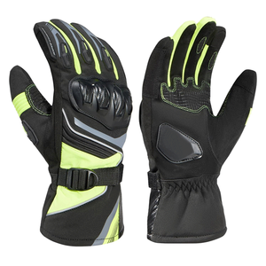 Guantes de moto con pantalla táctil Esquí Snowboard Clima frío Cálido Guantes de moto a prueba de lluvia para Unisex Adventure Touring - Product Image 4