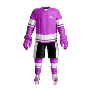 Uniforme de hockey sobre hielo de calidad superior Fabricación de fábrica Uniforme de hockey sobre hielo Conjuntos Precio al por mayor Uniforme de hockey sobre hielo - Product Image 1