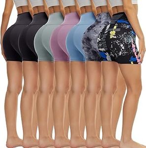 Short femme avec poches séchage rapide taille haute entraînement Short de sport avec poches Logo personnalisé vêtements de sport respirants pour la course - Product Image 5